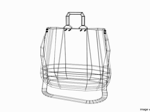 Handbag - Type 3 3Dモデル
