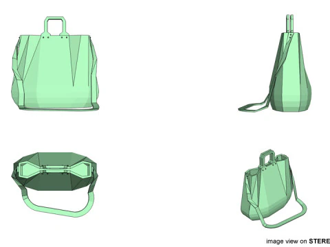 Handbag - Type 3 3D Model