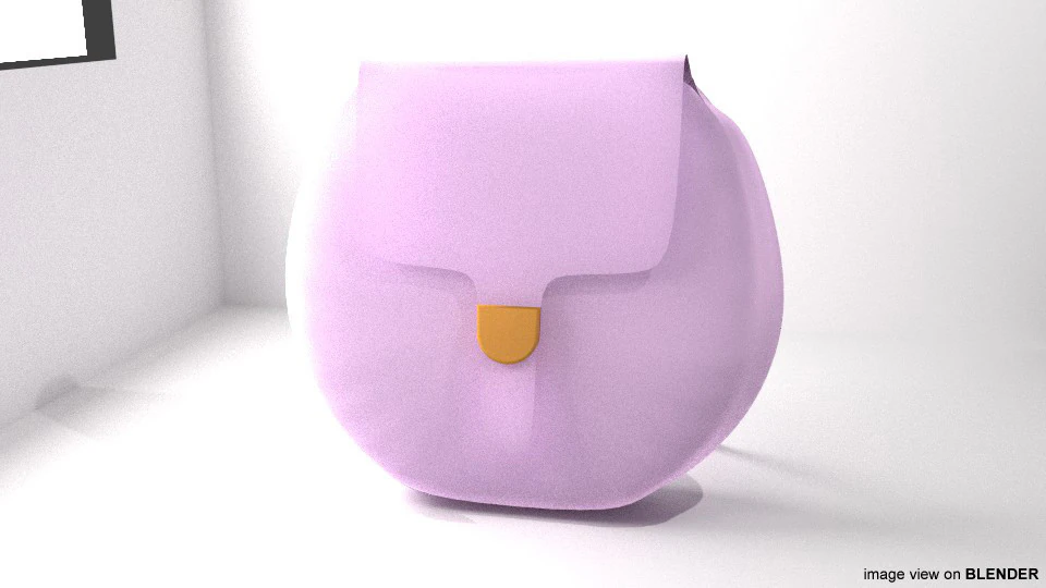 Handbag - Type 4 3D Model .c4d .max .obj .3ds .fbx .stl .blend 