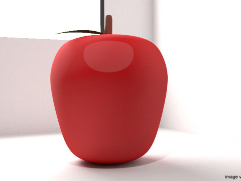 Fruit - Apple 3D 模型