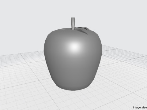Fruit - Apple 3D 模型
