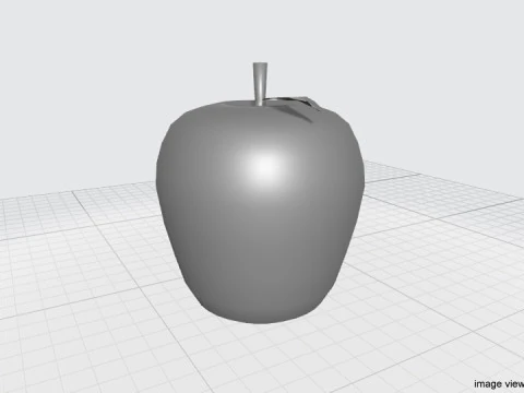 Fruit - Apple 3D Model