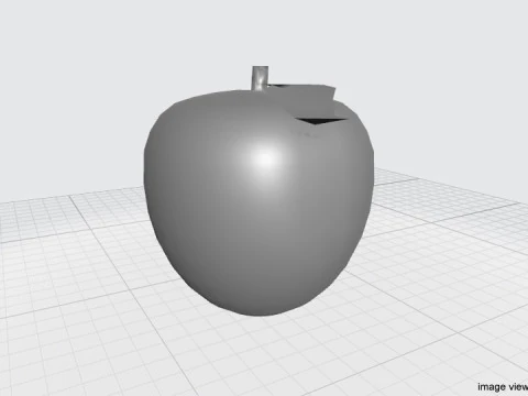 Fruit - Apricot 3D Model