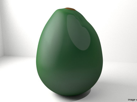 Fruit - Avocado 3Dモデル