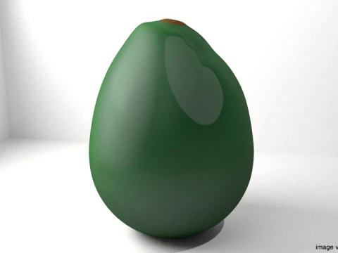 Frutta - Avocado Modello 3D