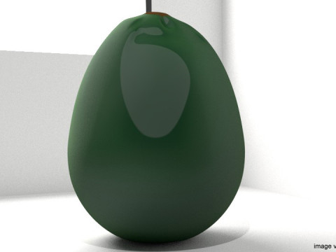Fruit - Avocado 3Dモデル