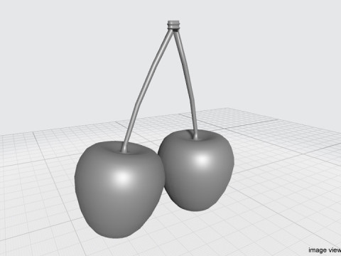 Fruit - Cherry Model 3D
