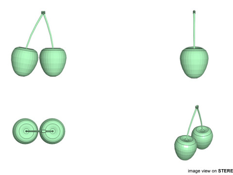 Fruit - Cherry Model 3D