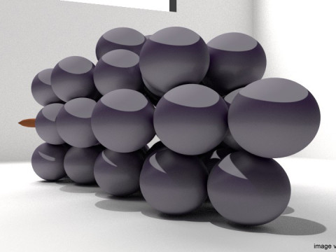 Fruit - Grape 3Dモデル