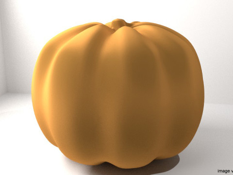 Fruit - Pumpkin 3Dモデル