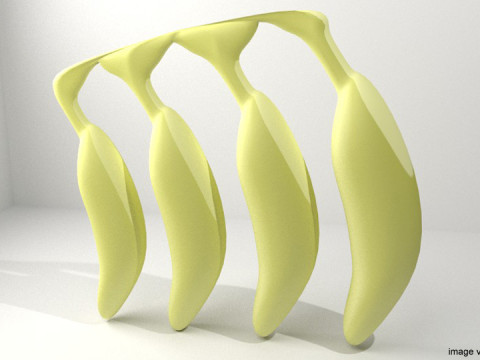 Fruit - Banana 3D Model