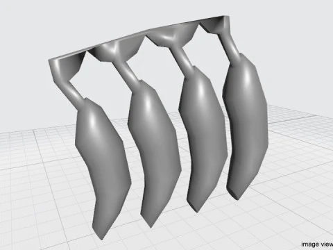 Fruit - Banana 3D Model