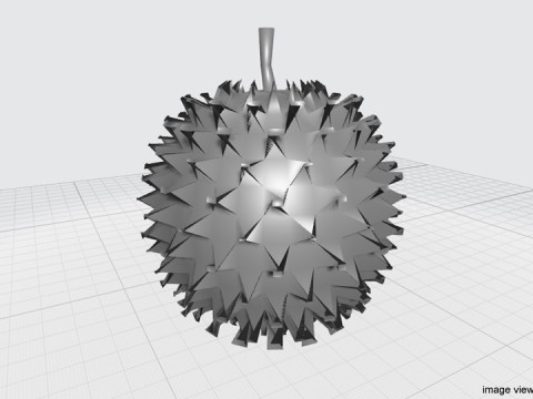Fruit - Durian 3Dモデル