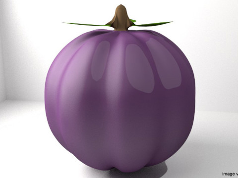 Fruit - Mangosteen 3Dモデル