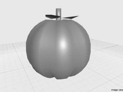 Fruit - Mangosteen 3D Model