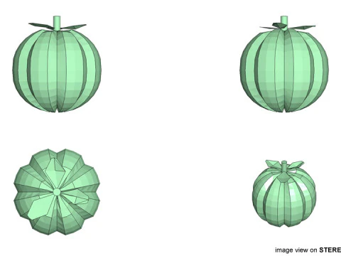 Fruit - Mangosteen 3D Model