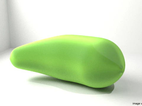 과일 - 망고 3D 모델