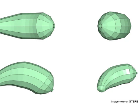 Fruit - Mango 3D Model