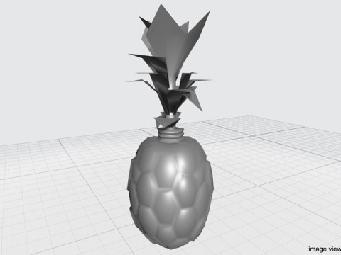 Fruit - Pineapple 3Dモデル