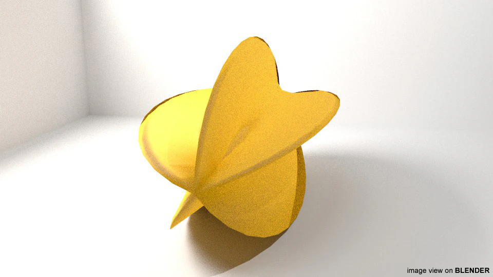 フルーツ - スターフルーツ 3Dモデル .c4d .max .obj .3ds .fbx .stl .blend 