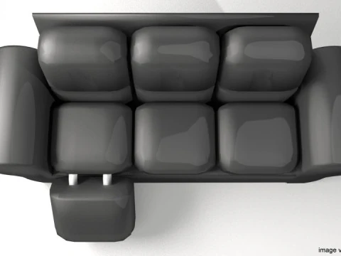 Sofa Set - Type 2 3D Model