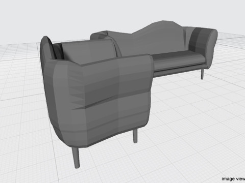 Sofa Set - Type 3 Modello 3D