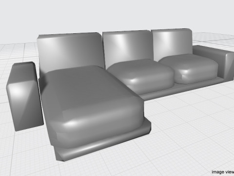 Sofa Set - Type 4 3Dモデル