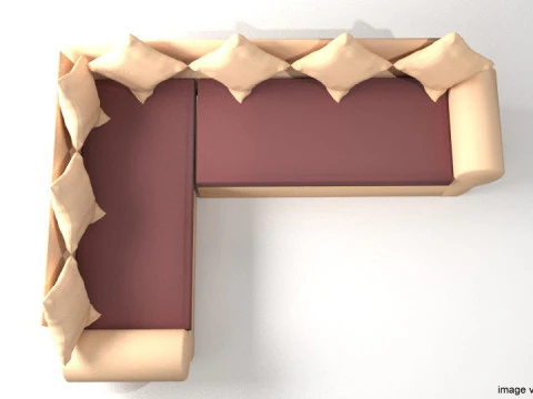 Sofa Set - Type 5 3D Model
