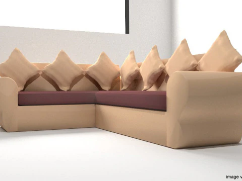 Sofa Set - Type 5 3D Model