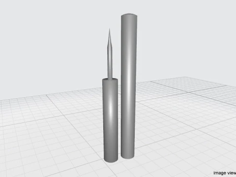 Cosmetic - Eyeliner 3D Model
