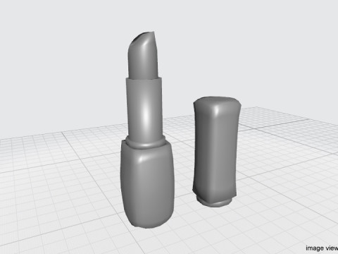 Cosmetic - Lipstick Type 3 3D 模型