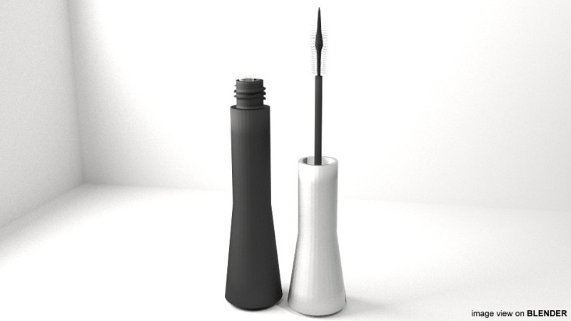 Cosmetic - Mascara Type 2 Modelo 3D .c4d .max .obj .3ds .fbx .stl .blend 