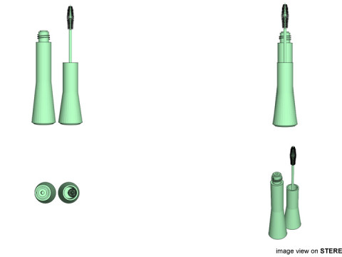 Cosmetic - Mascara Type 2 Modelo 3D