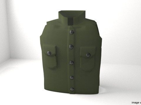 Armour Vest - Type 1 3D 模型