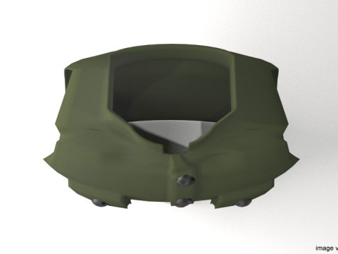 Armour Vest - Type 1 3D 모델