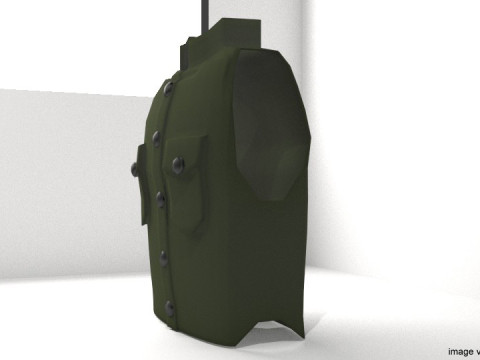 Armour Vest - Type 1 3D 모델