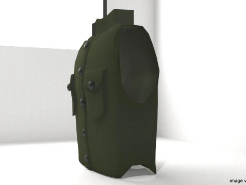Armour Vest - Type 1 3D Model