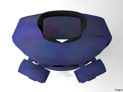 Armour Vest - Type 2 3D Model