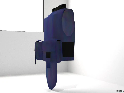 Armour Vest - Type 2 3D Model