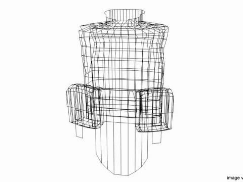 Armour Vest - Type 2 3D Model