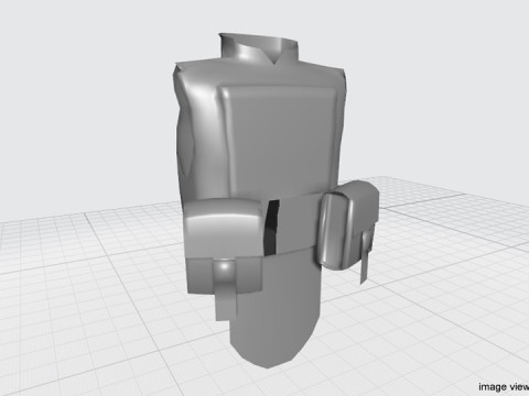 Armour Vest - Type 2 3Dモデル