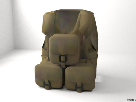 Armour Vest - Type 3 3Dモデル