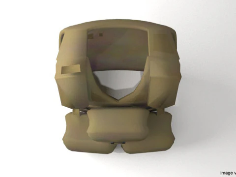 Armour Vest - Type 3 3D Model
