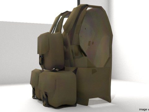 Armour Vest - Type 3 3Dモデル