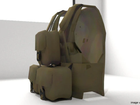 Armour Vest - Type 3 3D Model
