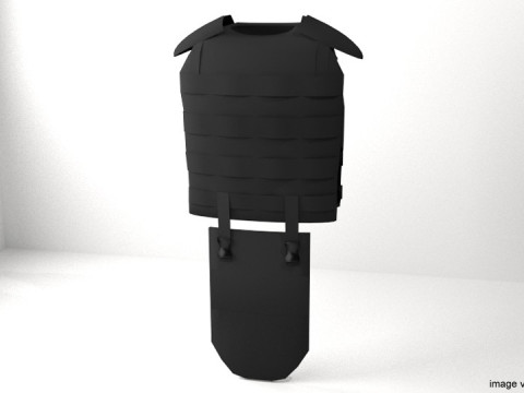Armour Vest - Type 4 3Dモデル