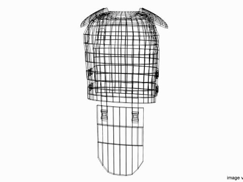 Armour Vest - Type 4 3D 모델