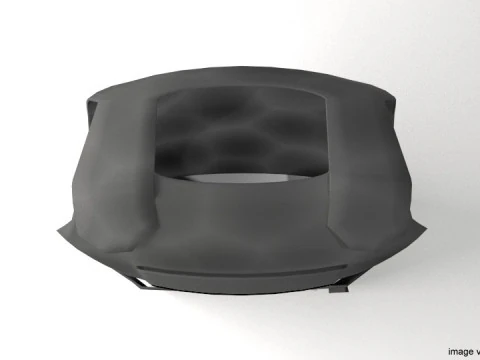 Armour Vest - Type 5 3D Model