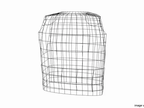 Armour Vest - Type 5 3D Model