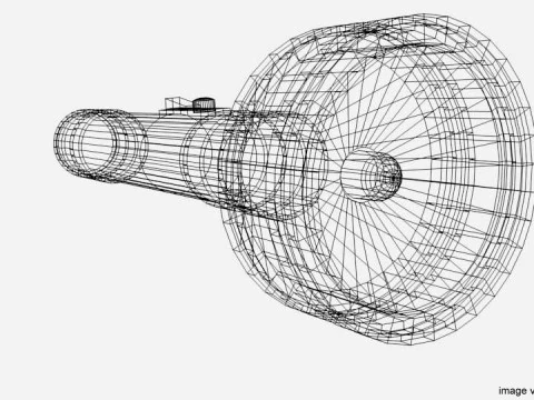 Flashlight - Type 1 3D Model
